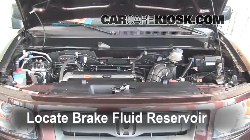 2008 Honda Element SC 2.4L 4 Cyl. Brake Fluid